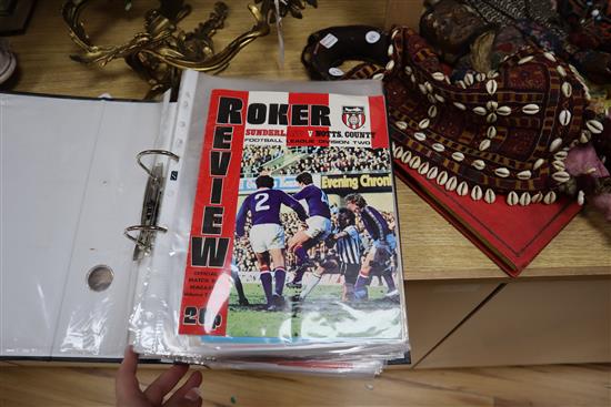 A collection of Tottenham Hotspur F.C., World Championship Jules Rimet Cup and other football programmes,
